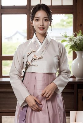 Người đẹp do AI tạo ra ~ Người đẹp Hàn Quốc mặc Hanbok