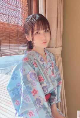 けん研(けんけん) “Quần lót cạp cao vui nhộn mặc kimono kiểu Nhật” tạo dáng quyến rũ thách thức lý trí của bạn (30P)