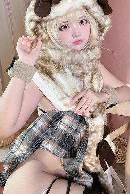 (Bộ sưu tập Internet) FuLiJi Crazy Cat ss “Elk Girl” VIP Exclusive (80P)