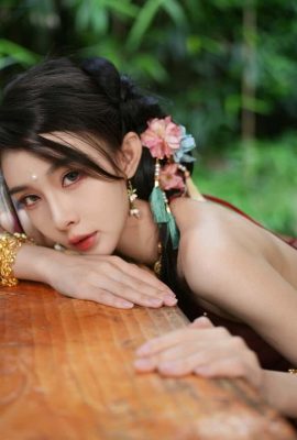 Bức ảnh mới nhất của nữ triệu phú siêu xinh đẹp nổi tiếng trên Internet “Yu Duoduo” – sức quyến rũ theo phong cách cổ xưa của Daji + Ảnh đặc biệt Giáng sinh (56P)