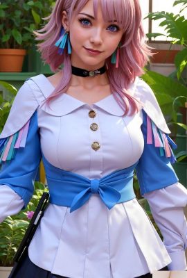 AI được tạo ra~AI_EmeraldApple-Bản phối lại cosplay ngày 7 tháng 3