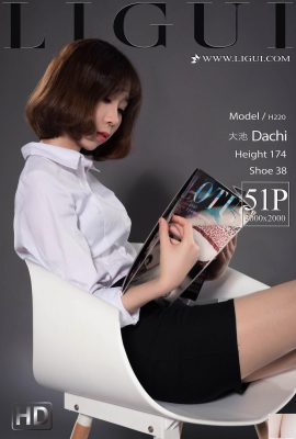 (LiGui Internet Beauty) 2018.10.29 Model Dachi OL Thịt lợn xé nhỏ Chân đẹp (52P)
