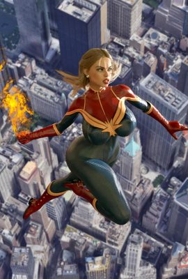 (Justice League】Cuộc chiến giữa người ngoài hành tinh Captain Marvel