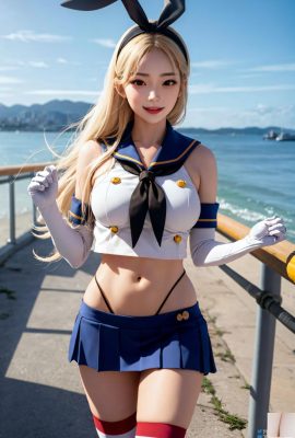 [ Yonimus] Cập nhật_Một cô gái trong bộ cosplay 01