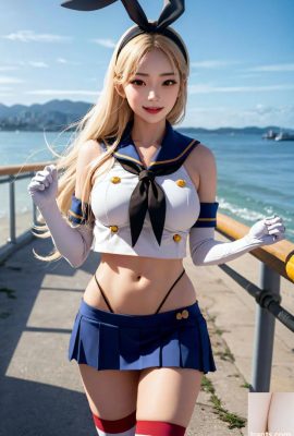 Một cô gái trong trang phục cosplay (86pics)