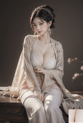 Số 388 113P HanFu cô gái