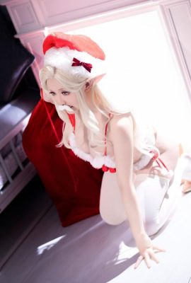 Coser@星之ChichiHoshilily Christmas Elf Chương B Ông già Noel