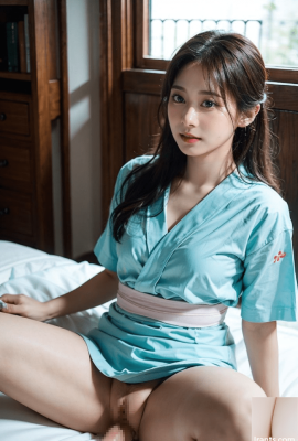 Idol xinh đẹp trong trang phục yukata và sex