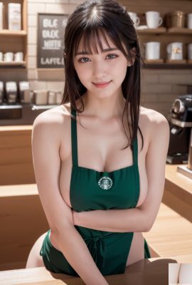 43 Tạp dề Starbucks