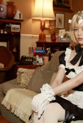 ATFM – Tsubaki cosplay Jeanne d) Arc Maid – FateGrand Order (52P)