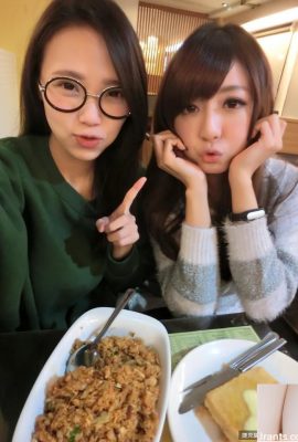 Queenie Bubu (Guo Xiaobu)~ Ảnh selfie ngực khủng chữ V sâu trong hoạt động trên xe rất thú vị (33P)