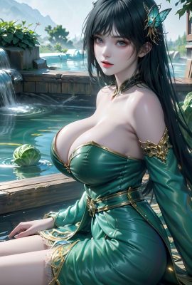 (Al đã tạo) Chiến đấu phá vỡ bầu trời Mu Qingluan 7