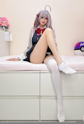 “Nicky_linqi” Túi vú trắng và mềm được hiển thị đầy đủ (23p)