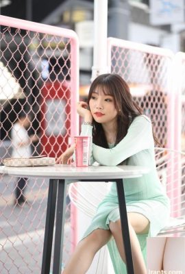 Vẻ đẹp đô thị Zhizhi Sexy Light Green Hip Váy (100p)