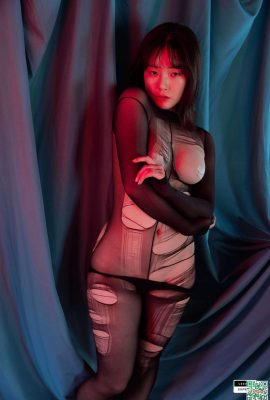 Các mô hình cũng là nhãn hiệu Black Stockings Temptation (41P)
