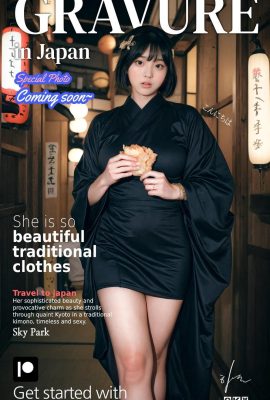 ★ Patreon ★ (Mô hình Gravure kỹ thuật số) Cô ấy rất đẹp trong quần áo truyền thống – 1