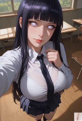 Naruto – Hinata (AI tạo ra)