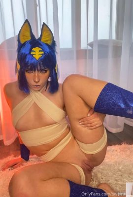 [Sweetie Fox] Bộ cosplay Ankha (39p)