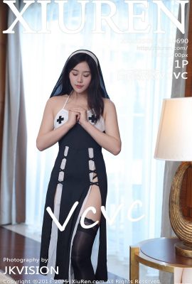 .XiuRen) 2025.08,26 Số 10690 Bai Weiwei Phiên bản đầy đủ của Phiên bản (72p)