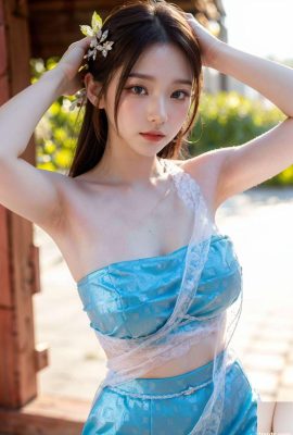 Trang phục màu xanh Thái Lan