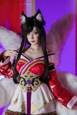 (Sưu tầm trực tuyến) Umeko J cosplay Ahri – Liên Minh Huyền Thoại (109P)